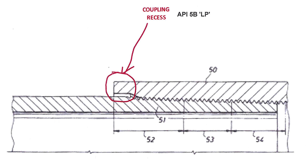 NPT (ASME B1.20.1) V.S. LP (LINE PIPE) API 5B